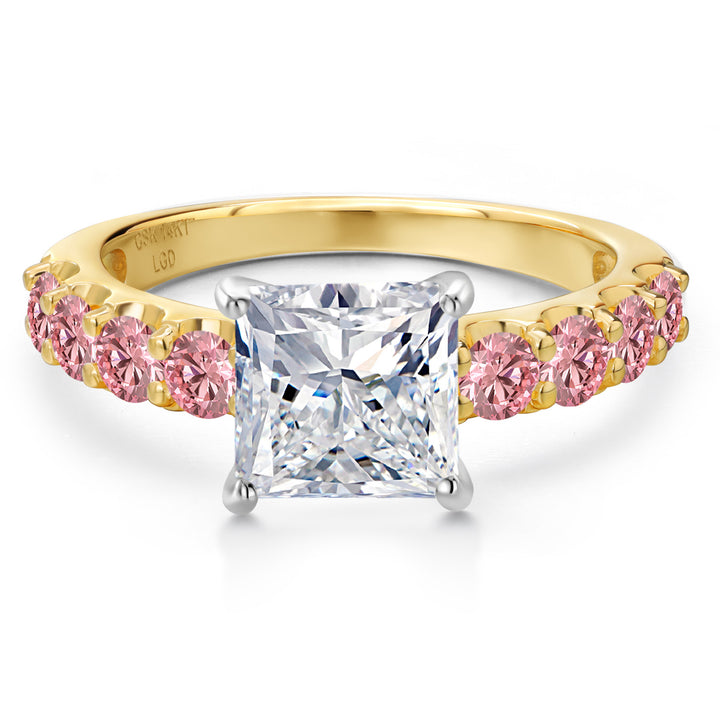 Ring in 14K Two Tone Gold