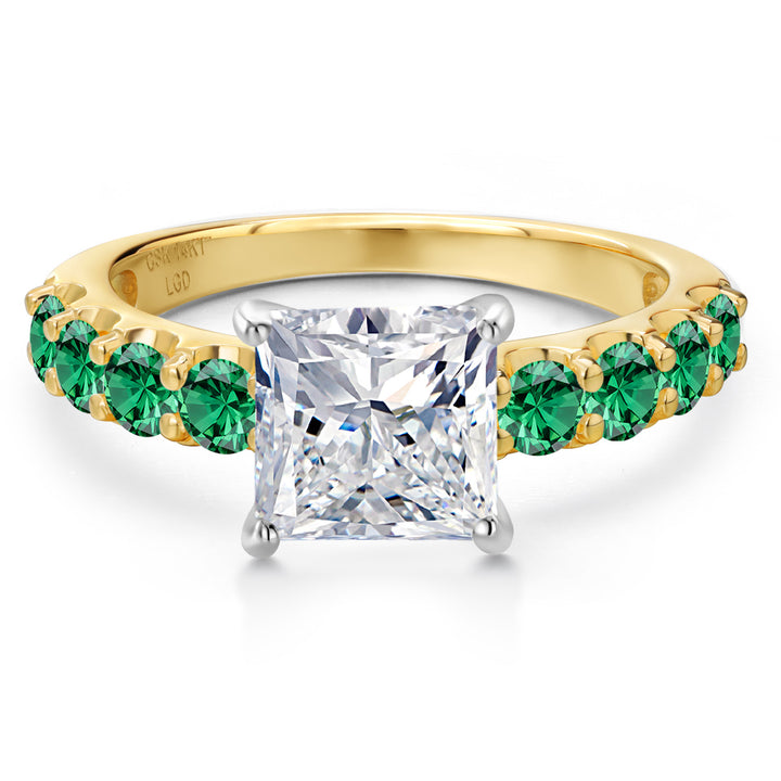 Ring in 14K Two Tone Gold