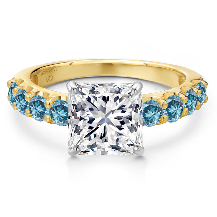Ring in 14K Two Tone Gold