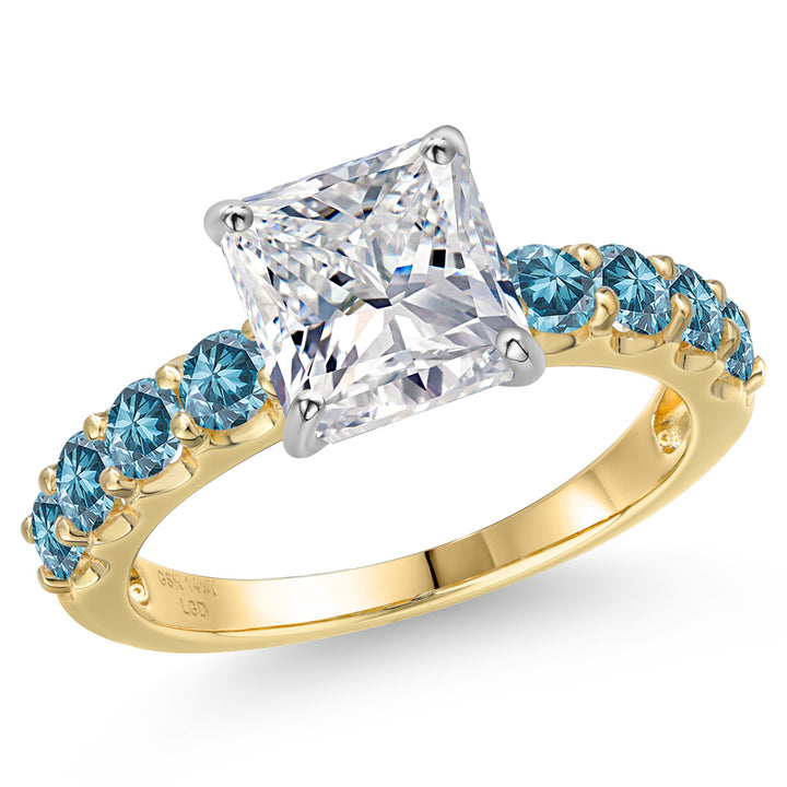 5_Ring in 14K Two Tone Gold