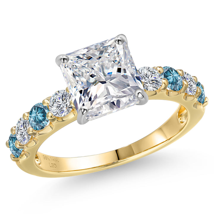 6_Ring in 14K Two Tone Gold