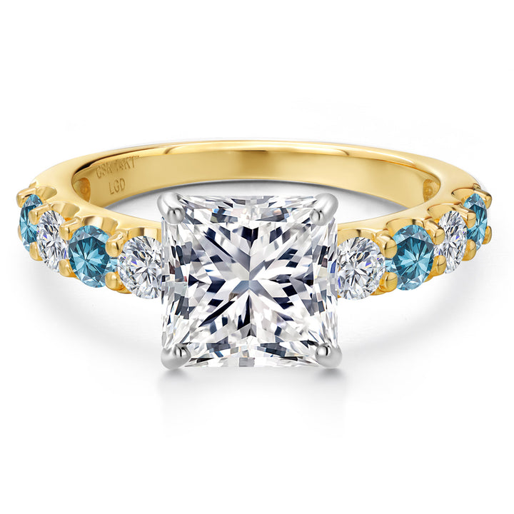 Ring in 14K Two Tone Gold
