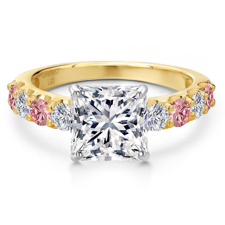 Ring in 14K Two Tone Gold