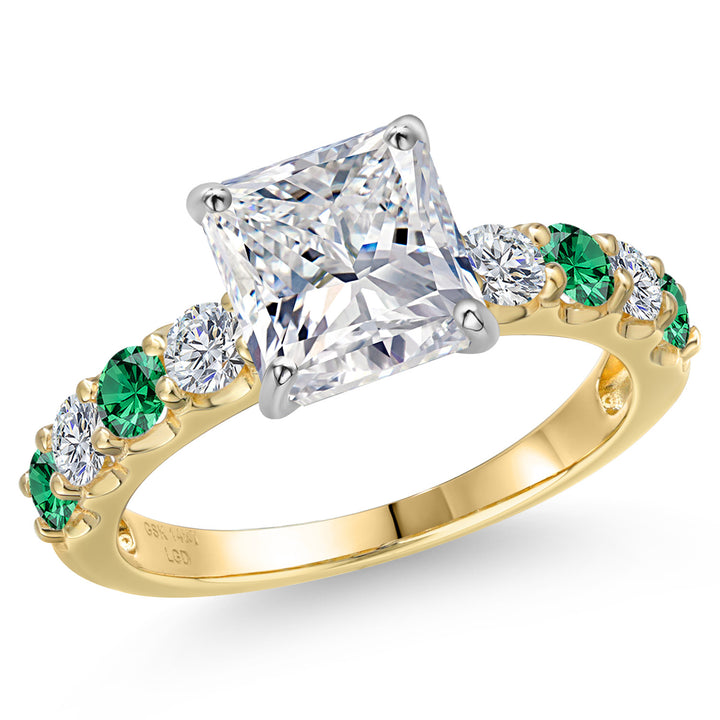 5_Ring in 14K Two Tone Gold