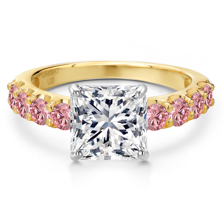 Ring in 14K Two Tone Gold