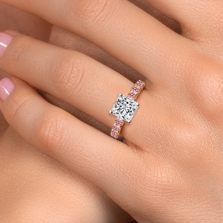 Ring in 14K Two Tone Gold