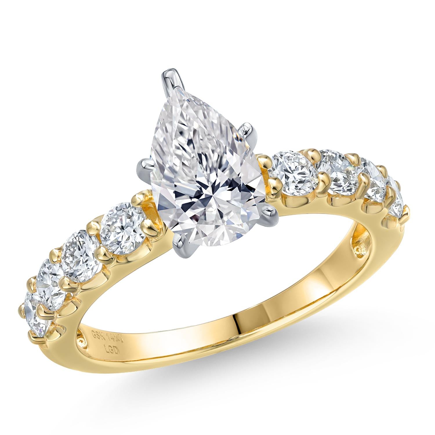 Center 1ct_7_Ring in 14K Two Tone Gold