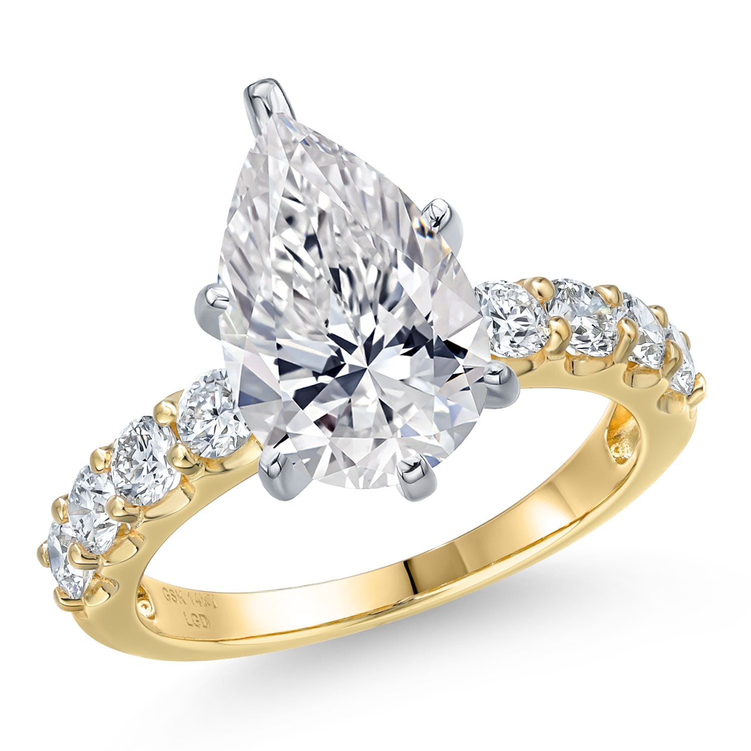 5_Ring in 14K Two Tone Gold