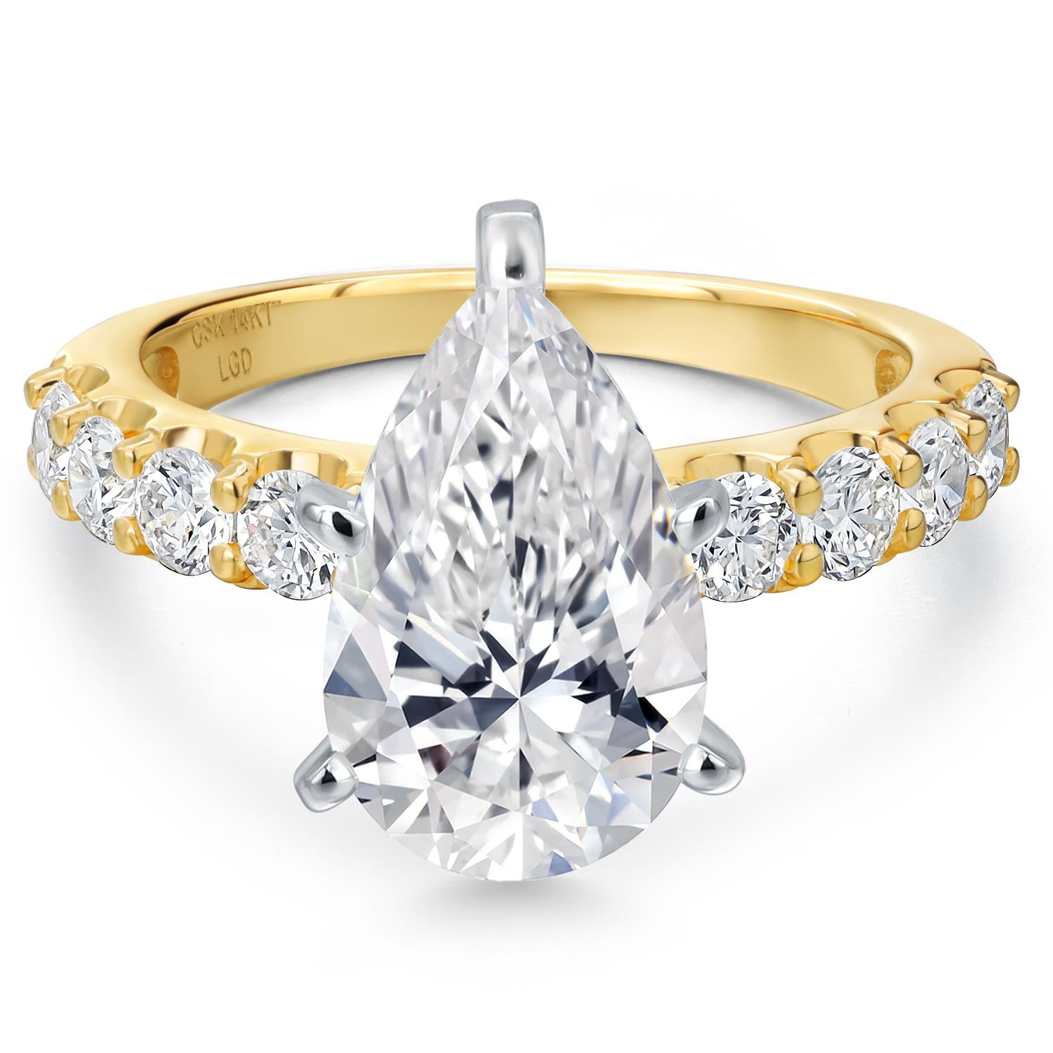 5_Ring in 14K Two Tone Gold