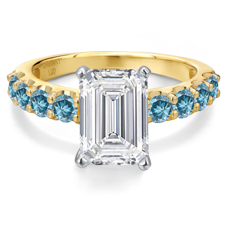 Ring in 14K Two Tone Gold