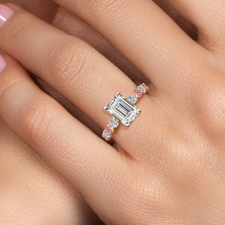 Ring in 14K Two Tone Gold