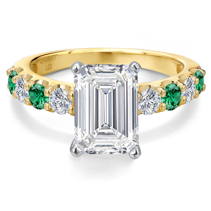 Ring in 14K Two Tone Gold