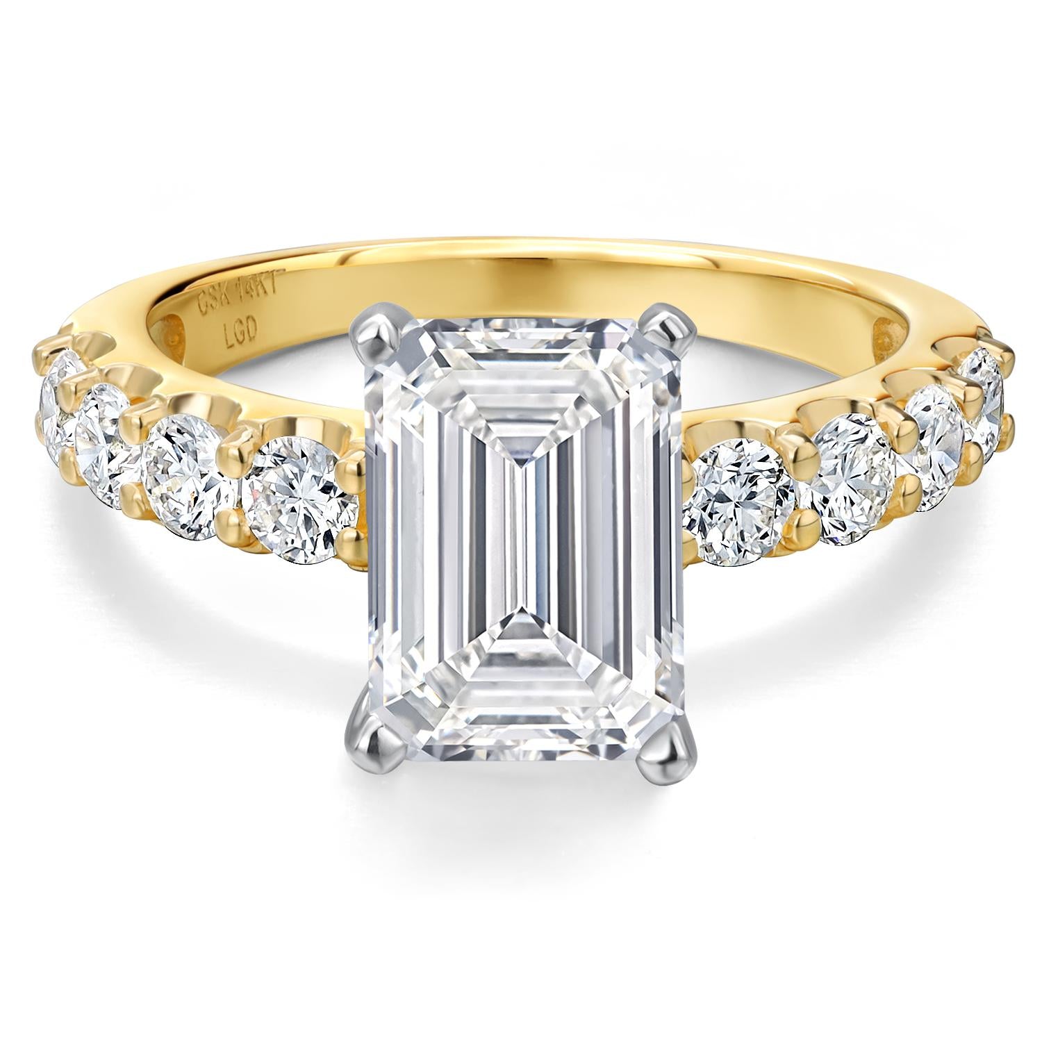 5_Ring in 14K Two Tone Gold