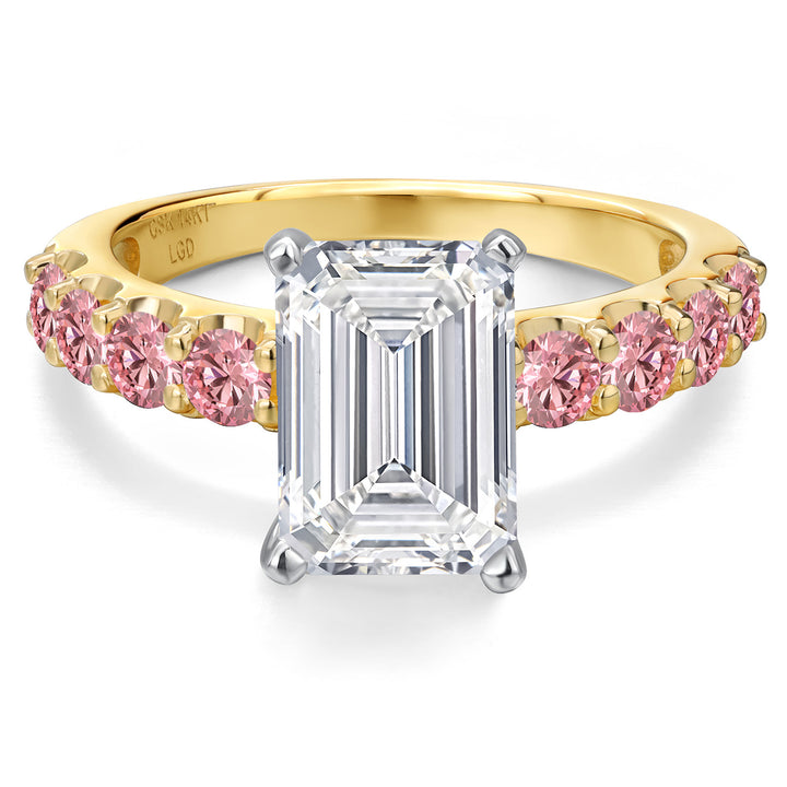 Ring in 14K Two Tone Gold