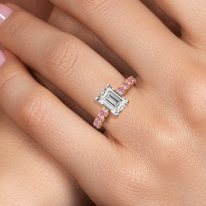 Ring in 14K Two Tone Gold