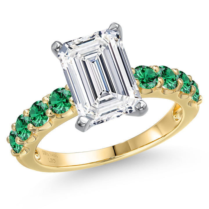 Ring in 14K Two Tone Gold
