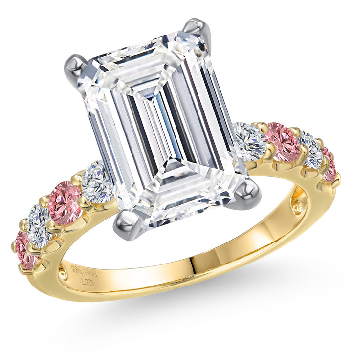 Center 5ct_5_Ring in 14K Two Tone Gold