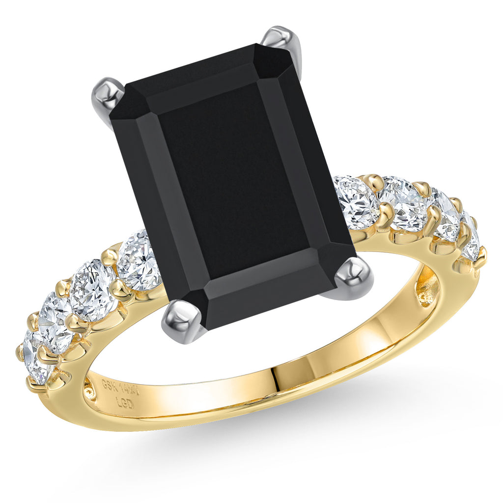 Onyx - December_9_Ring in 14K Two Tone Gold