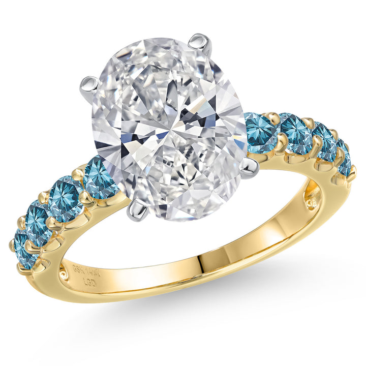 9_Ring in 14K Two Tone Gold