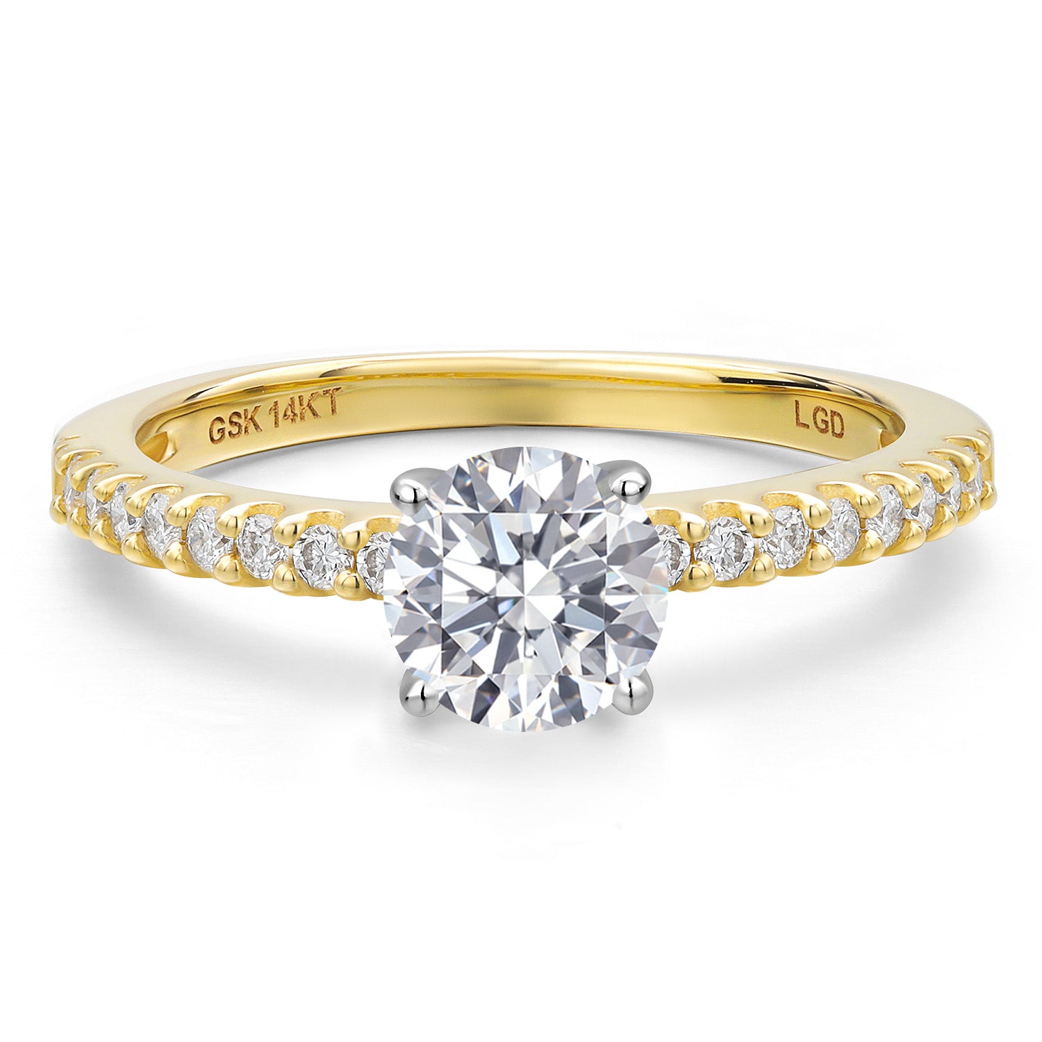 5_Ring in 14K Two Tone Gold