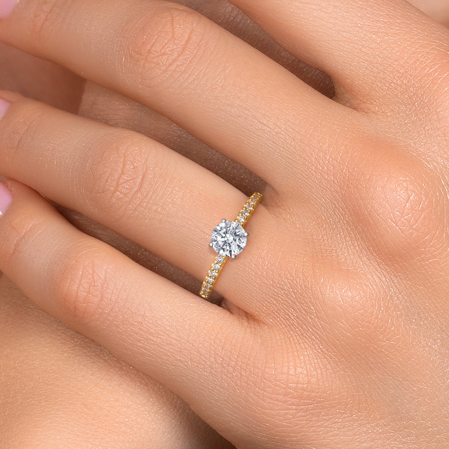 5_Ring in 14K Two Tone Gold