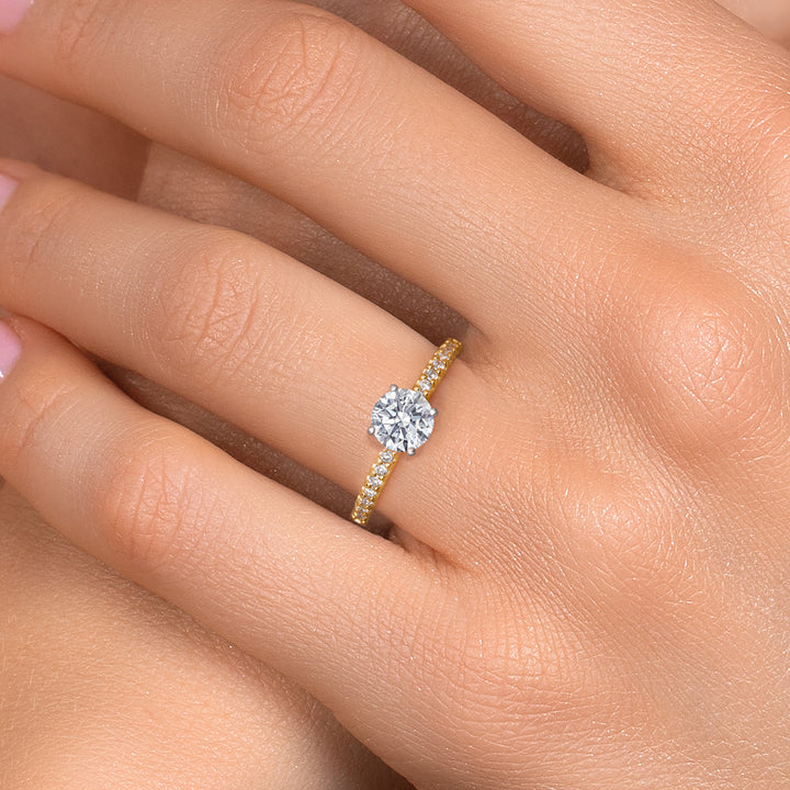 5_Ring in 14K Two Tone Gold