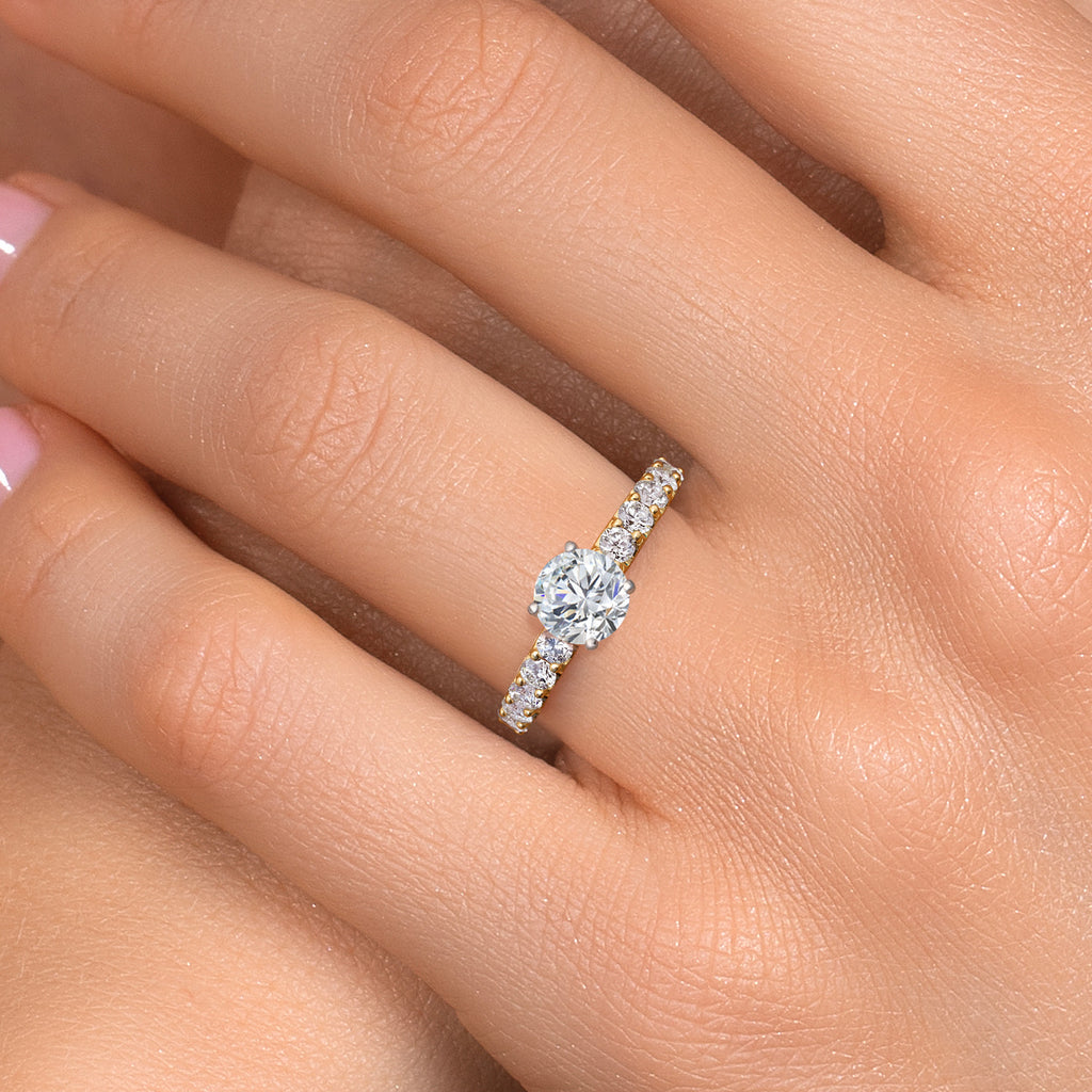 5_Ring in 14K Two Tone Gold
