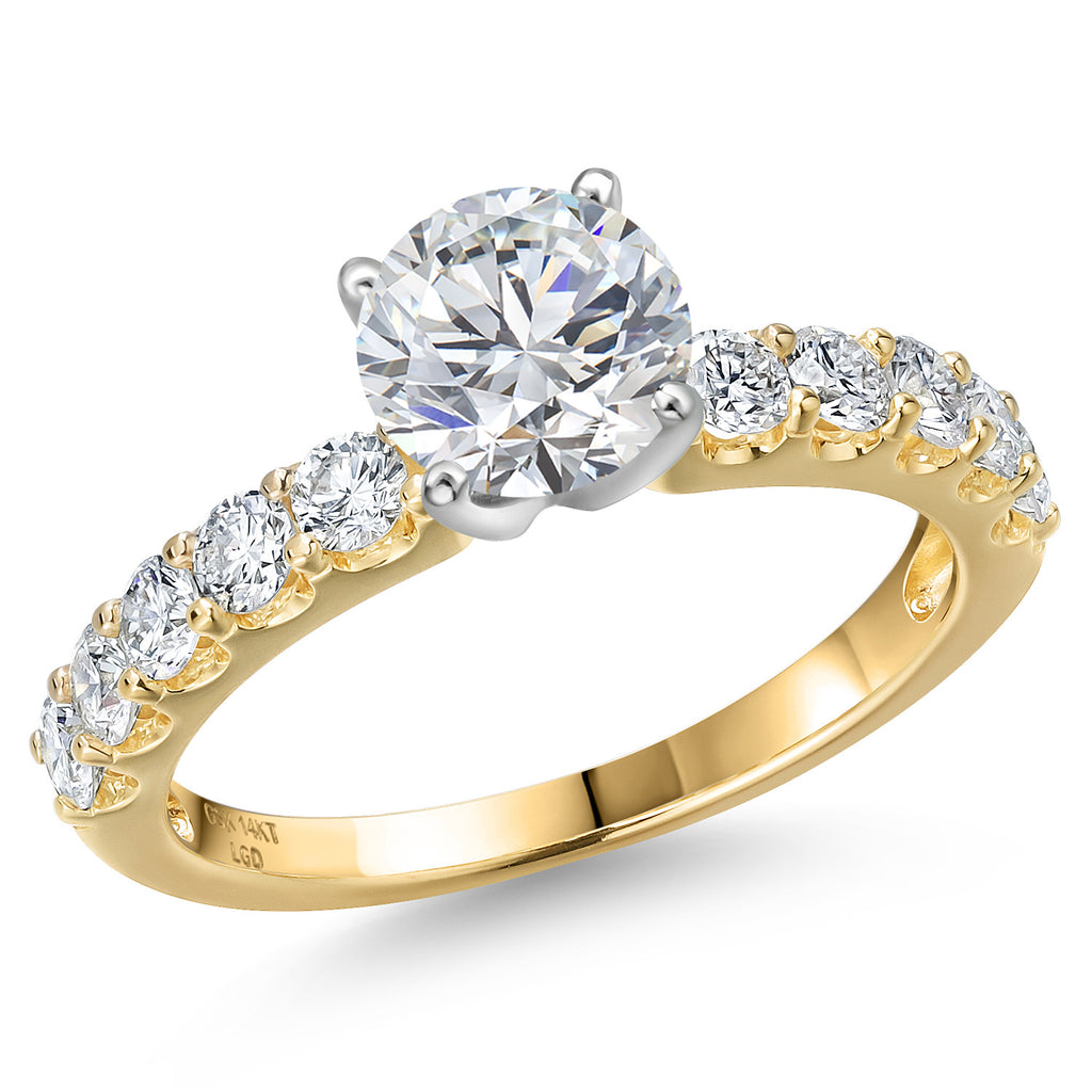 9_Ring in 14K Two Tone Gold