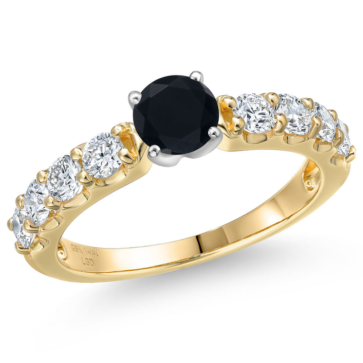 Onyx - December_5_Ring in 14K Two Tone Gold