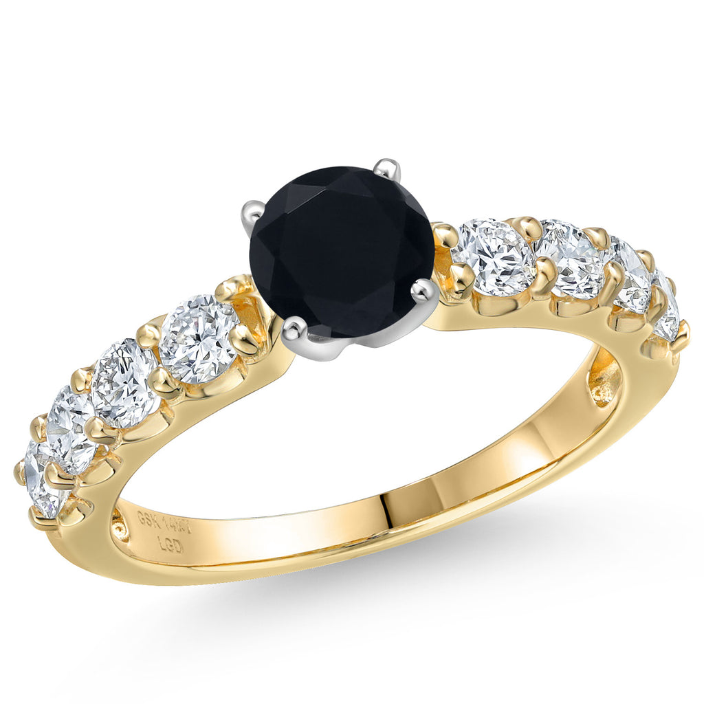 Onyx - December_6_Ring in 14K Two Tone Gold