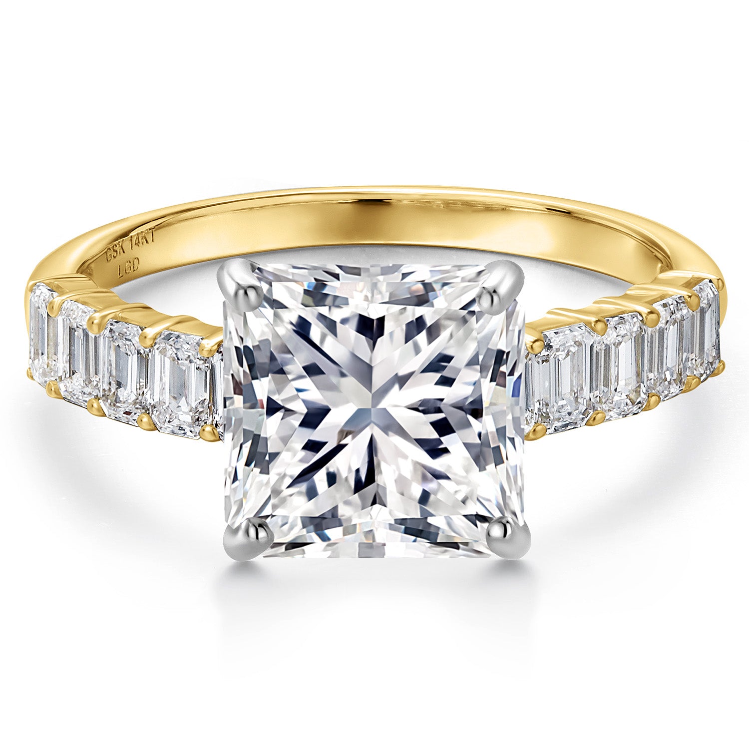 Center 5ct_7_Ring in 14K Two Tone Gold