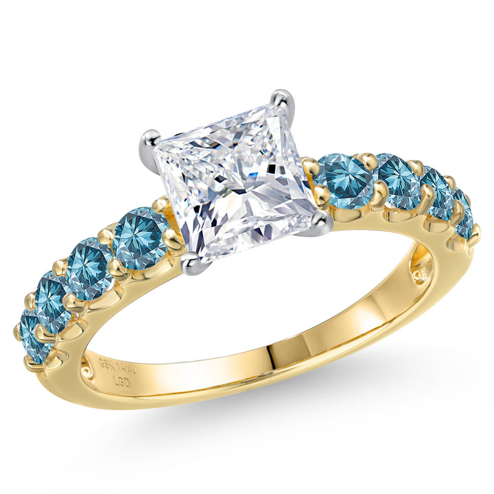 9_Ring in 14K Two Tone Gold