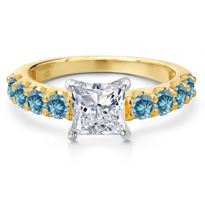 Ring in 14K Two Tone Gold