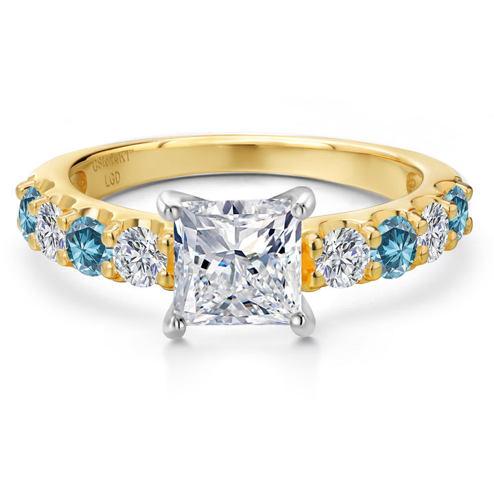 Ring in 14K Two Tone Gold