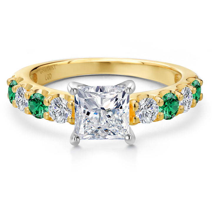 Ring in 14K Two Tone Gold