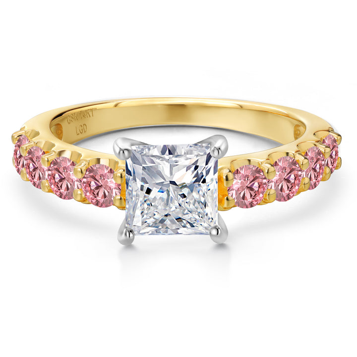 Ring in 14K Two Tone Gold