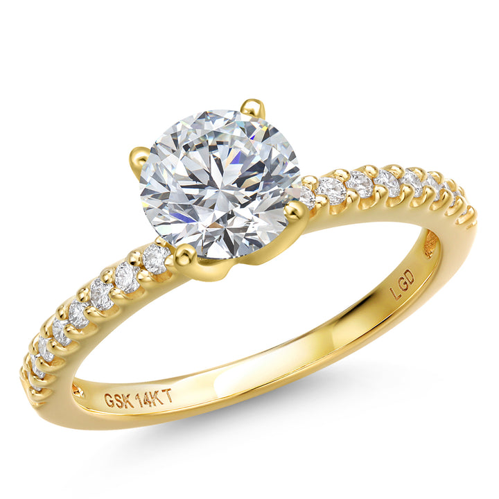 Center 1.50ct_5_Ring in 14K Yellow Gold