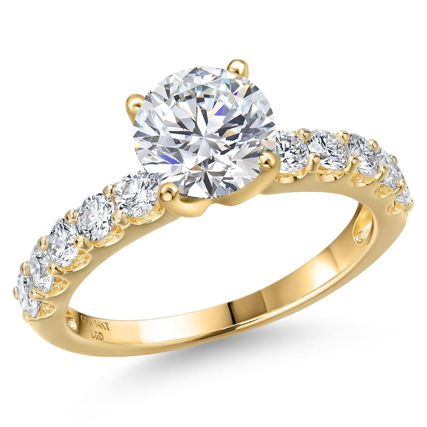 Center 1.50ct_6_Ring in 14K Yellow Gold