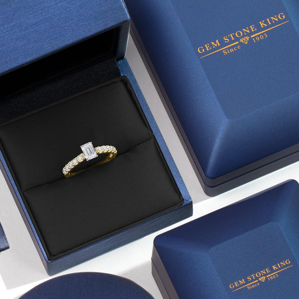 Ring in 14K Two Tone Gold