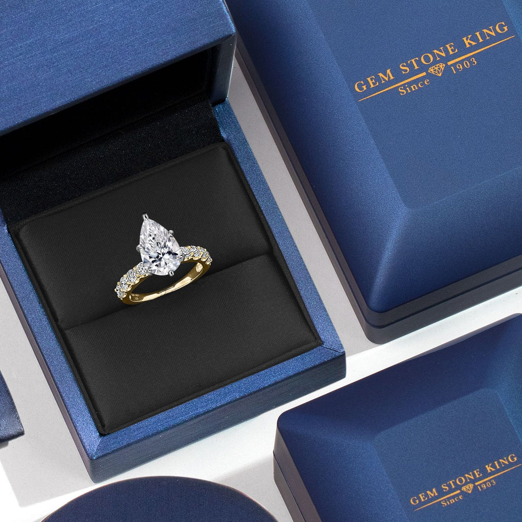 Center 4ct_Ring in 14K Two Tone Gold