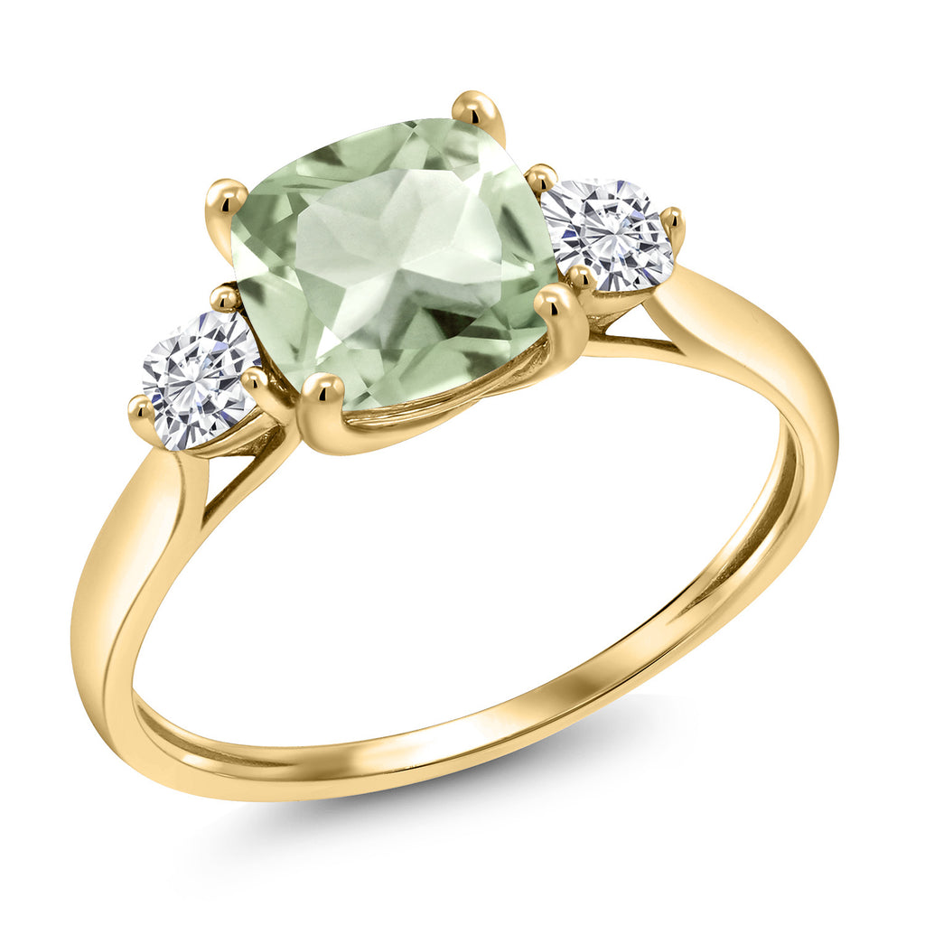 Prasiolite_9_Ring in 10K Yellow Gold