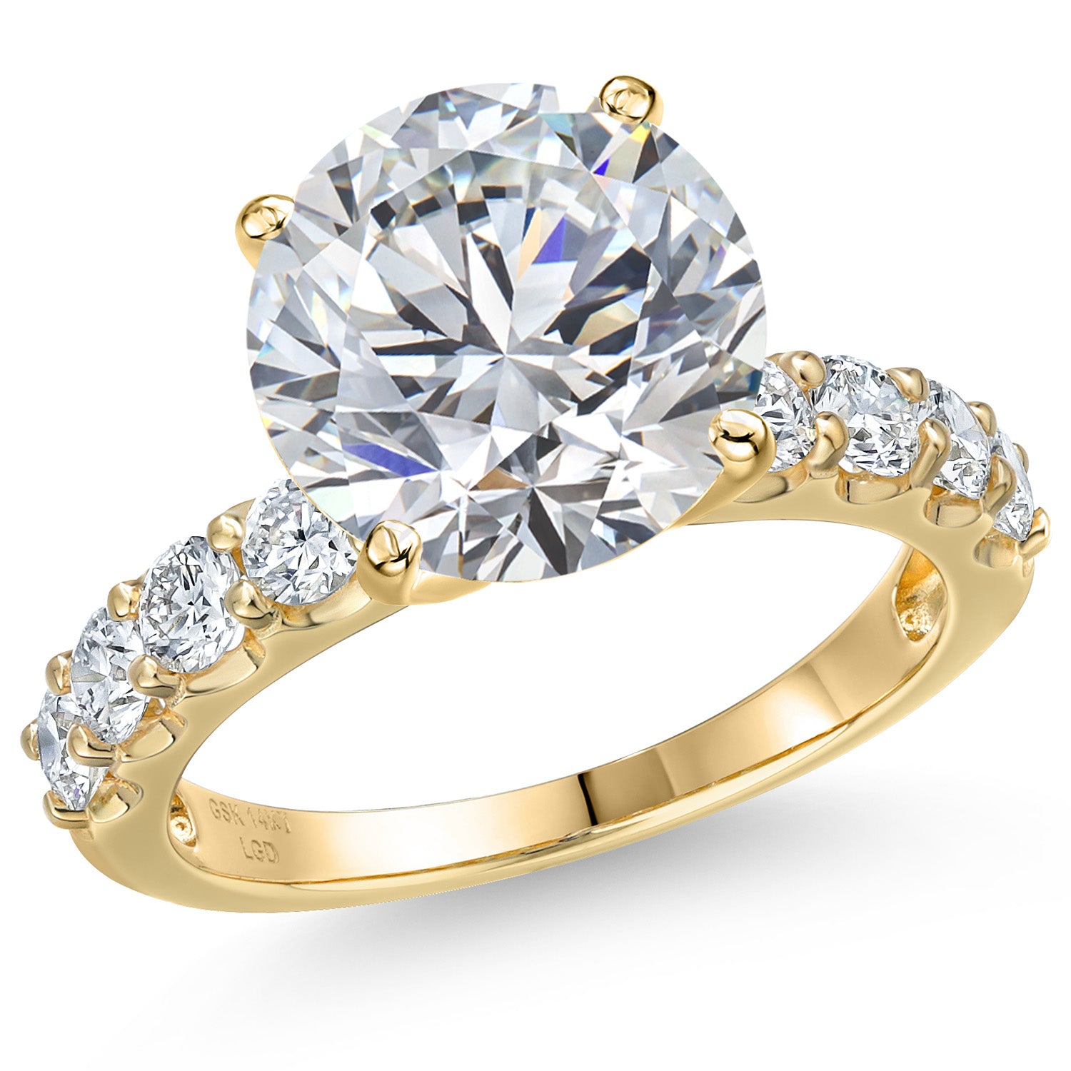 Center 5ct_8_Ring in 14K Yellow Gold