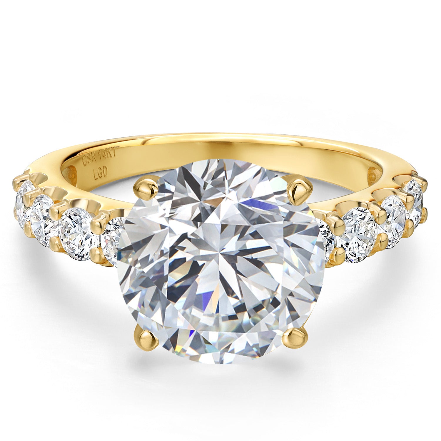 Center 5ct_6_Ring in 14K Yellow Gold