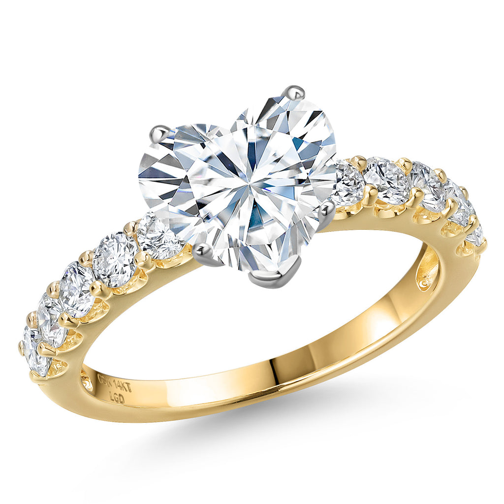 Ring in 14K Two Tone Gold