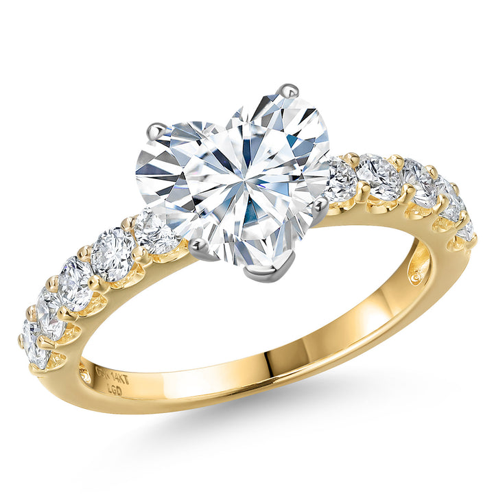 Ring in 14K Two Tone Gold