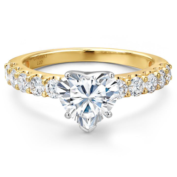 Ring in 14K Two Tone Gold