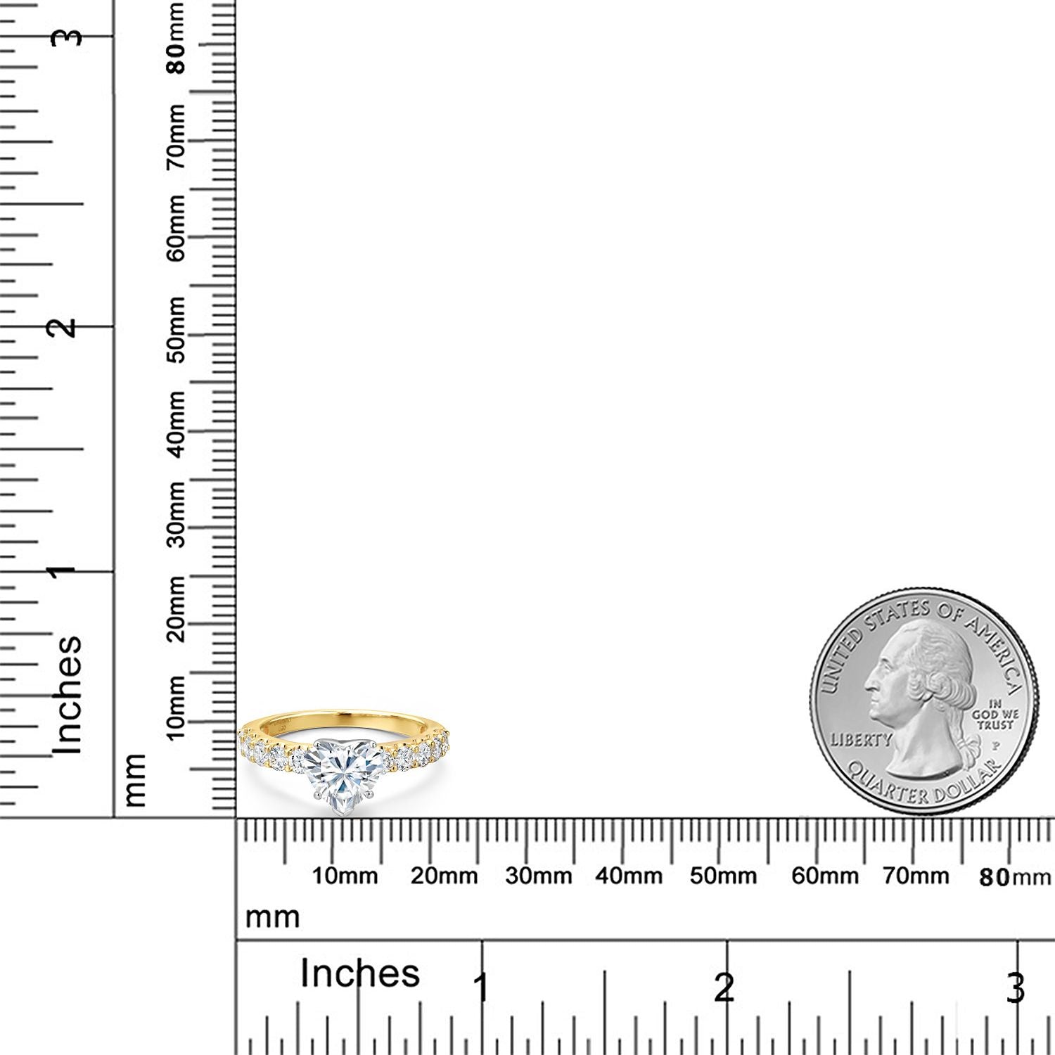 Ring in 14K Two Tone Gold