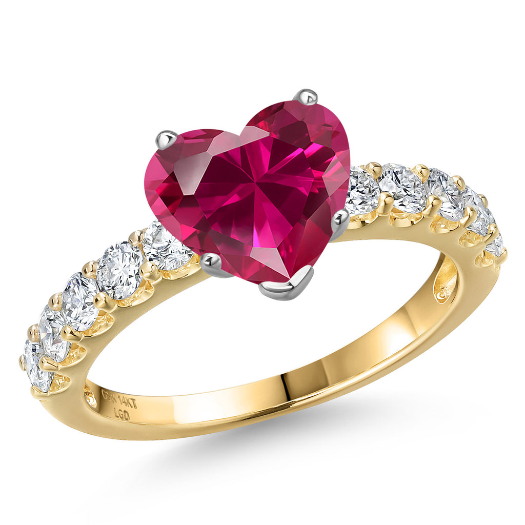 Ring in 14K Two Tone Gold