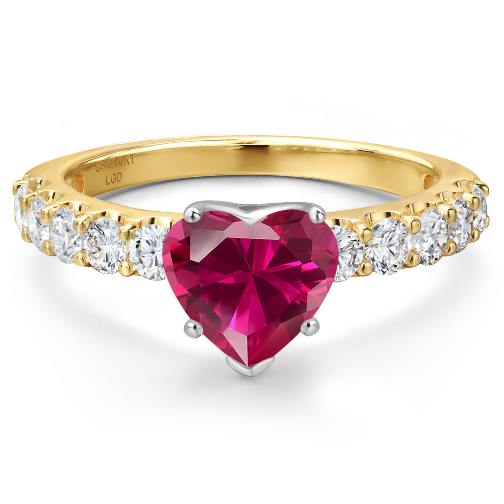 Ring in 14K Two Tone Gold