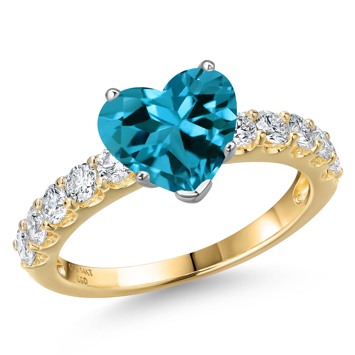 9_Ring in 14K Two Tone Gold